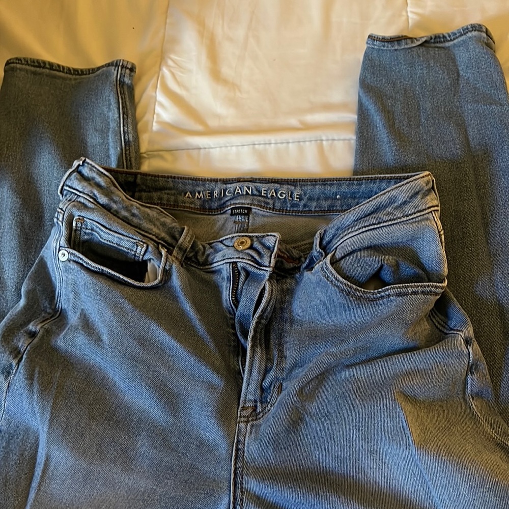 Gently worn mom jeans from American eagle